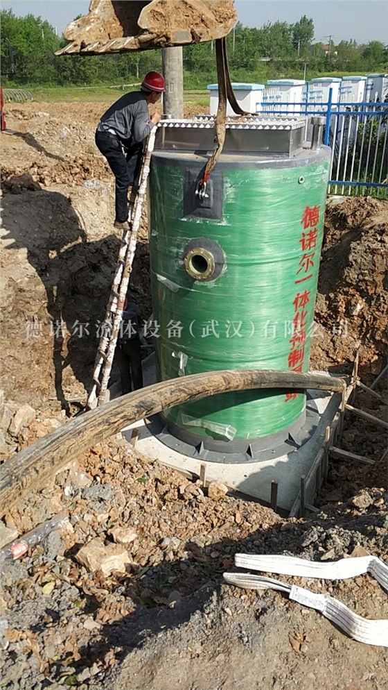 双河镇污水管网一体化预制泵站项目4