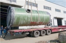 德诺尔-江陵县熊河镇玻璃钢一体化预制泵站项目